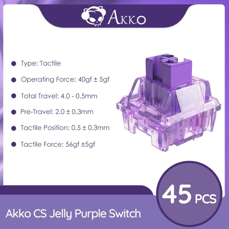 Akko CS Jelly Purple Switch