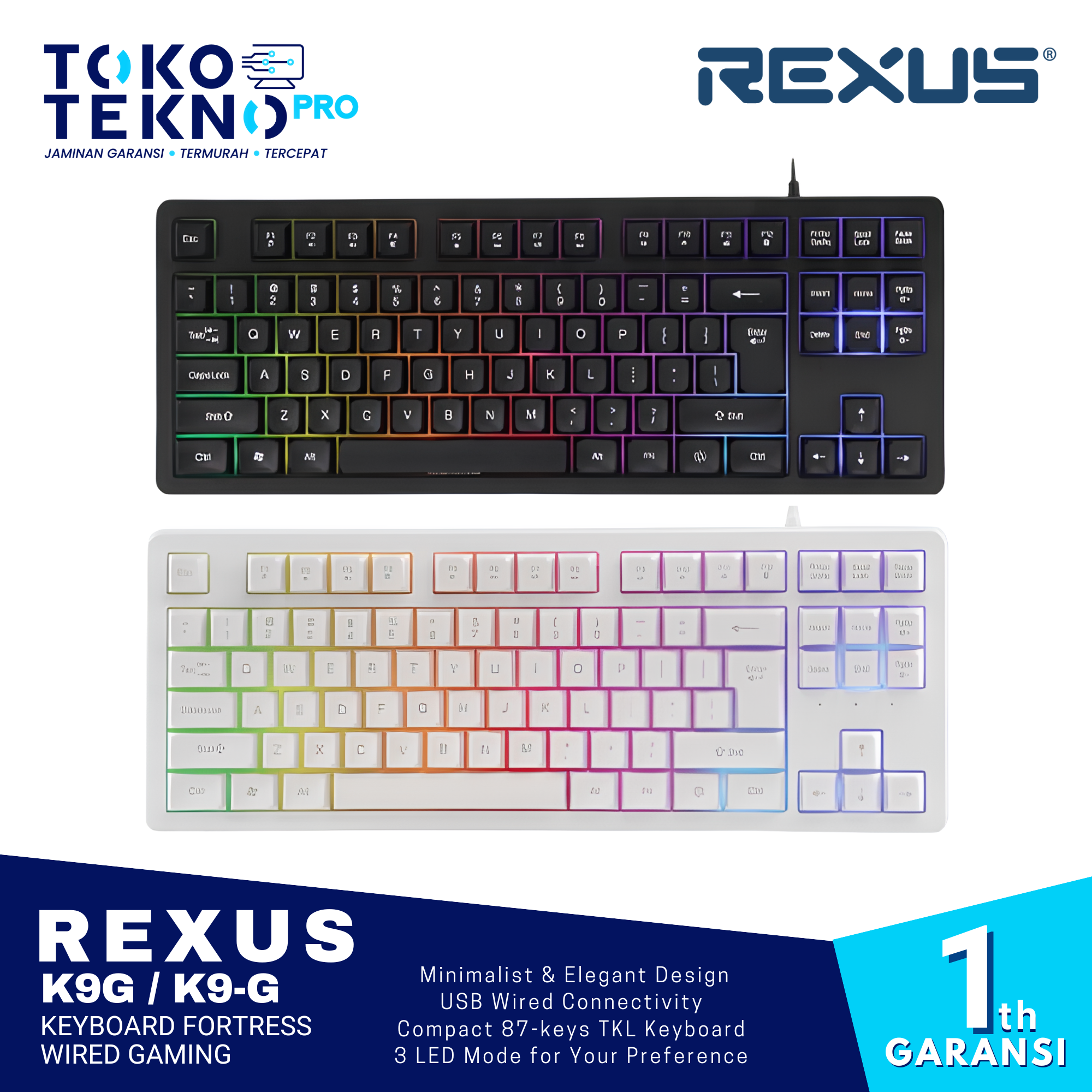 Rexus K9G Keyboard Fortress