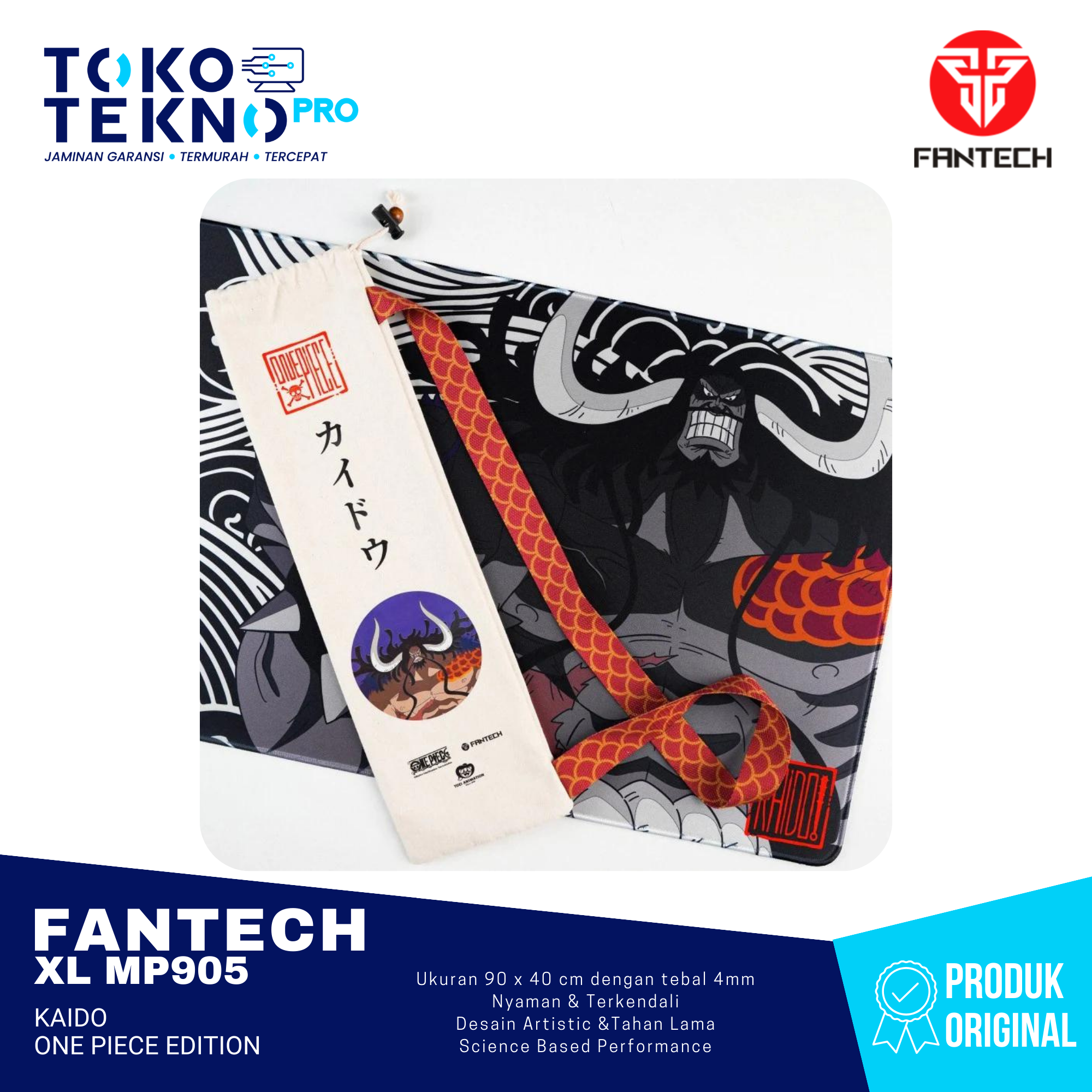 Fantech Deskmat Kaido One Piece Edition Mousepad XL MP905