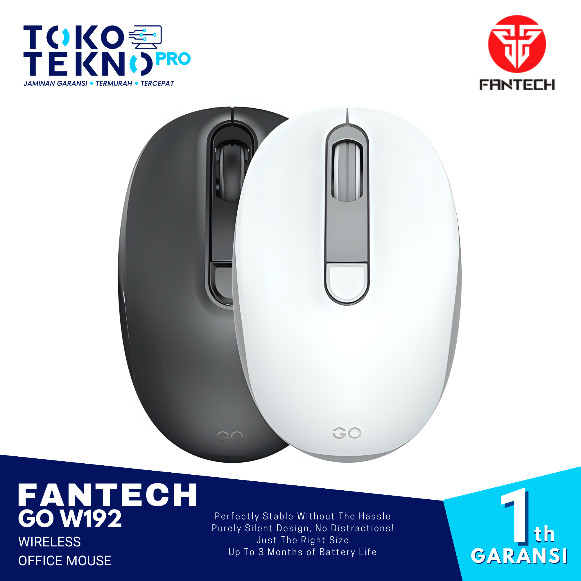 Fantech GO W192 Wireless Office Mouse