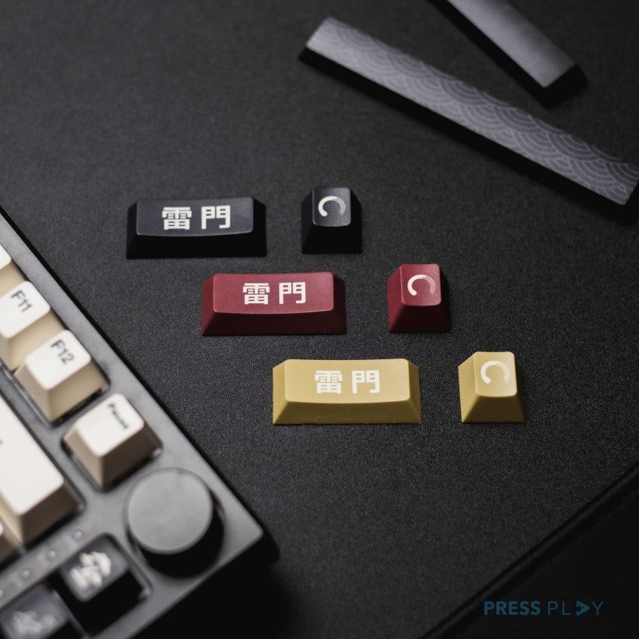 Press Play Shirakawa PBT Dye Sub Keycaps Set 122 Keys Japanese Root