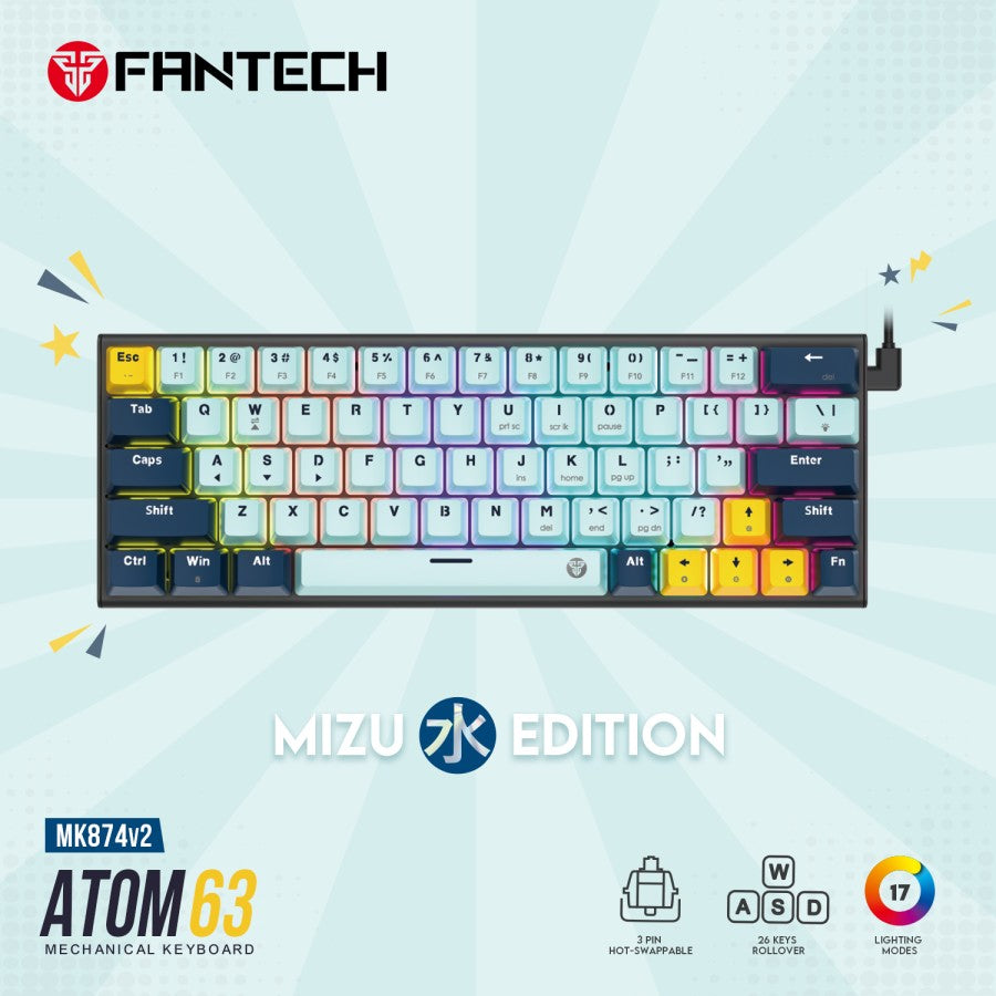 Fantech Atom-63 MK874 V2