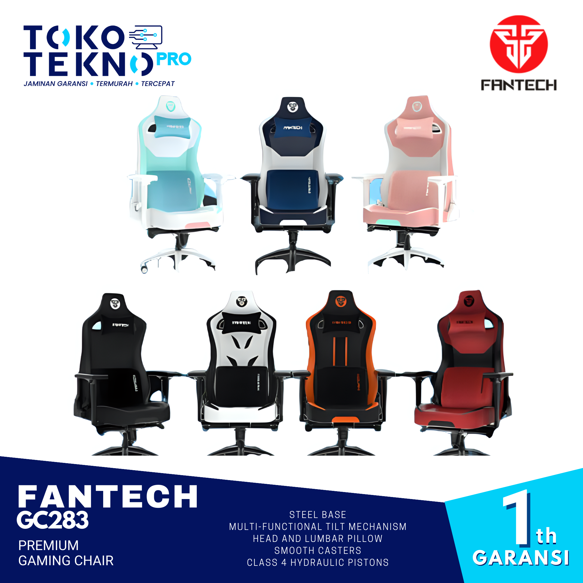 Fantech GC283 Premium Gaming Chair