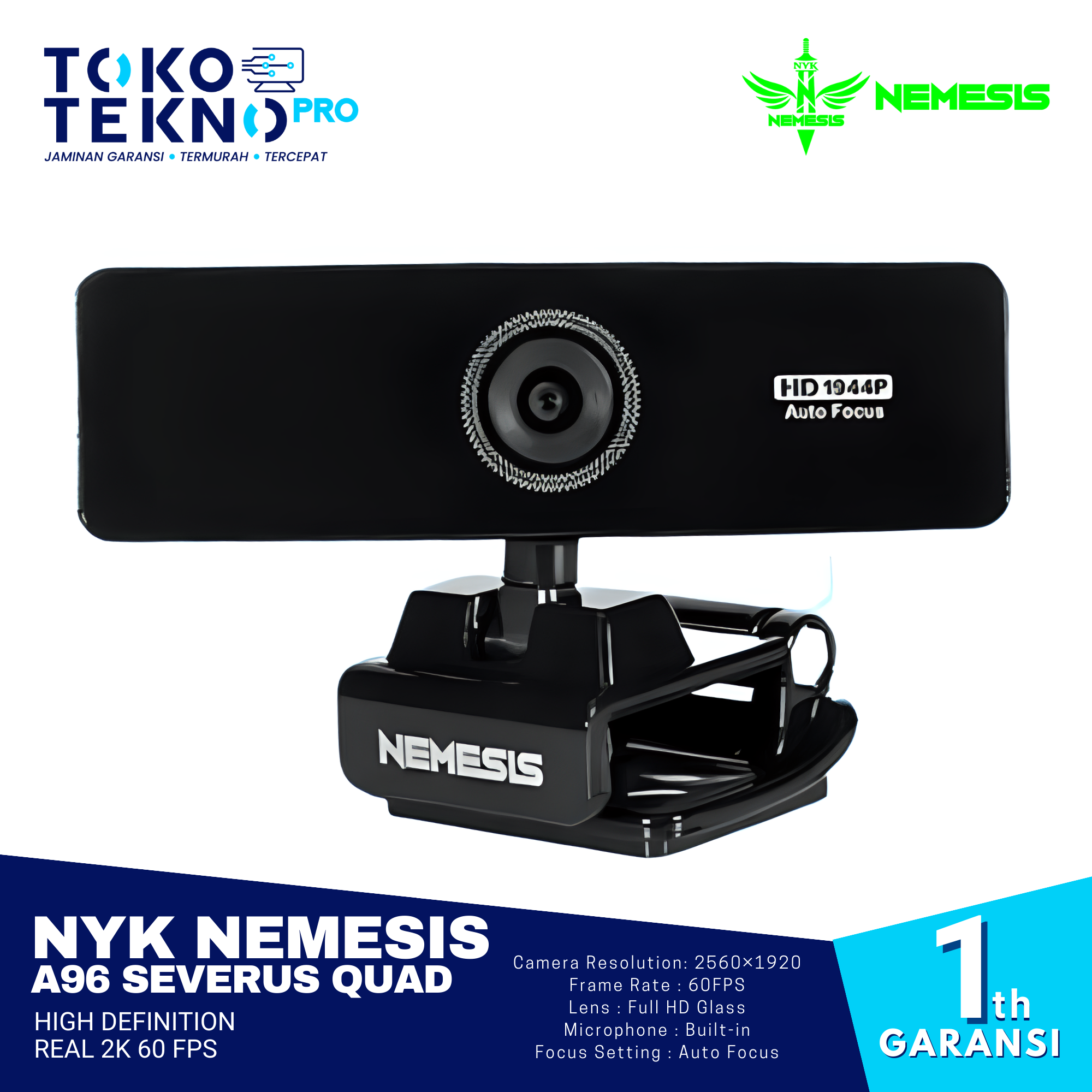 NYK Nemesis A96 Severus Quad High Definition Real 2K 60 FPS