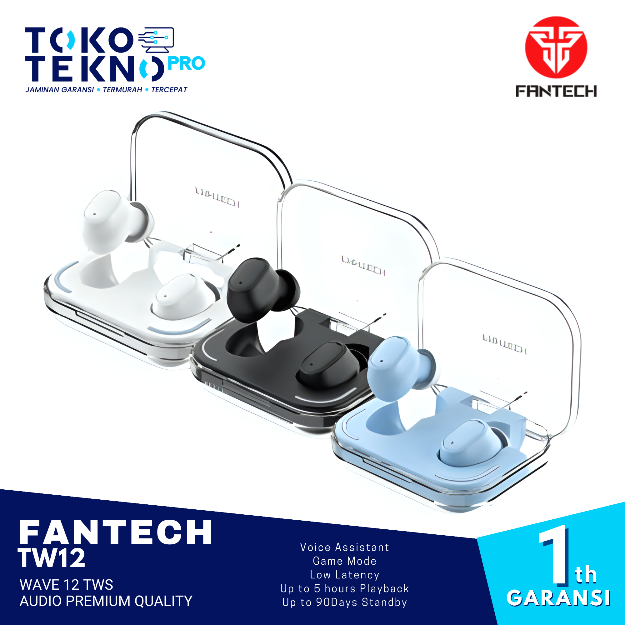 Fantech TW12 Wave 12 TWS Audio Premium