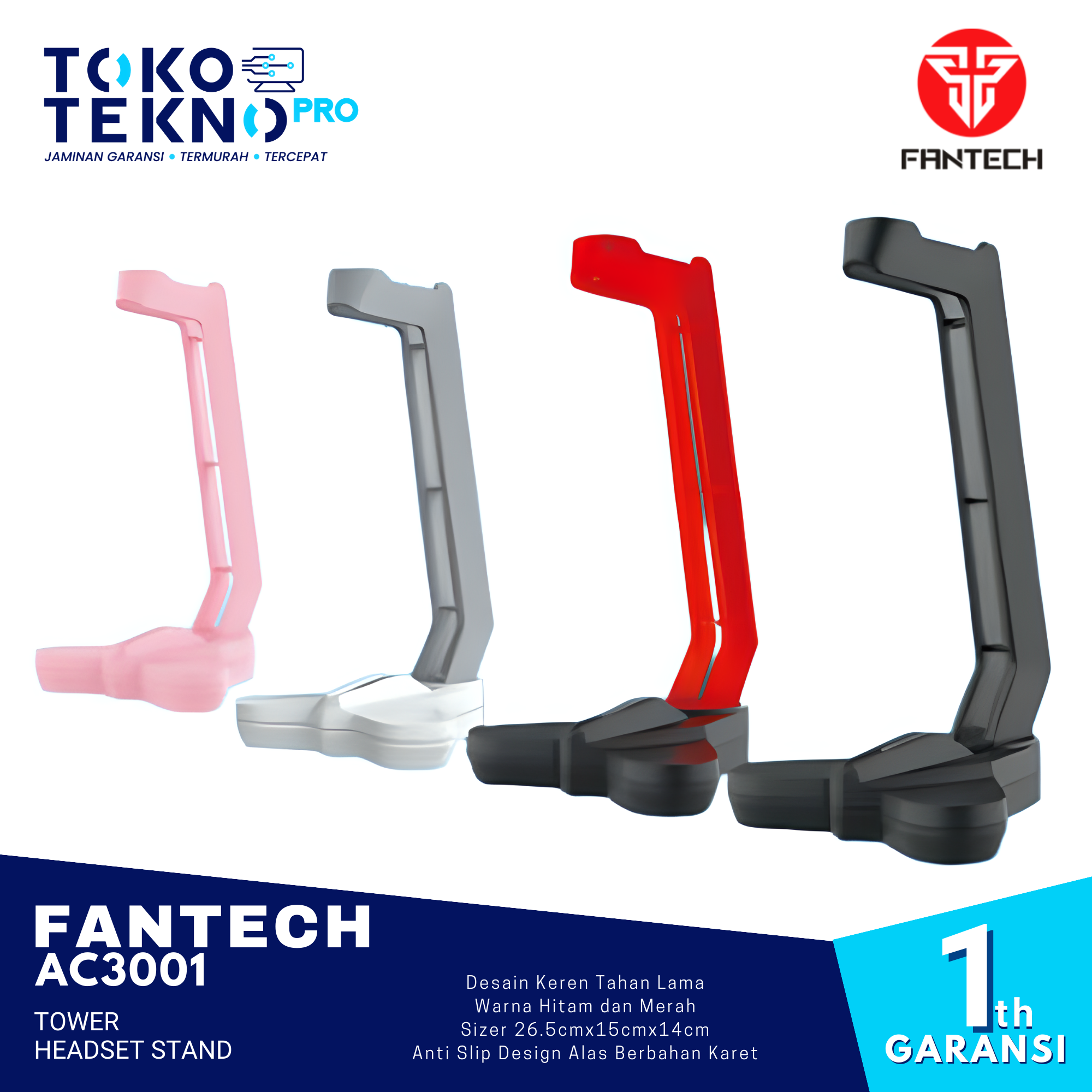 Fantech AC3001 Tower Headset Stand
