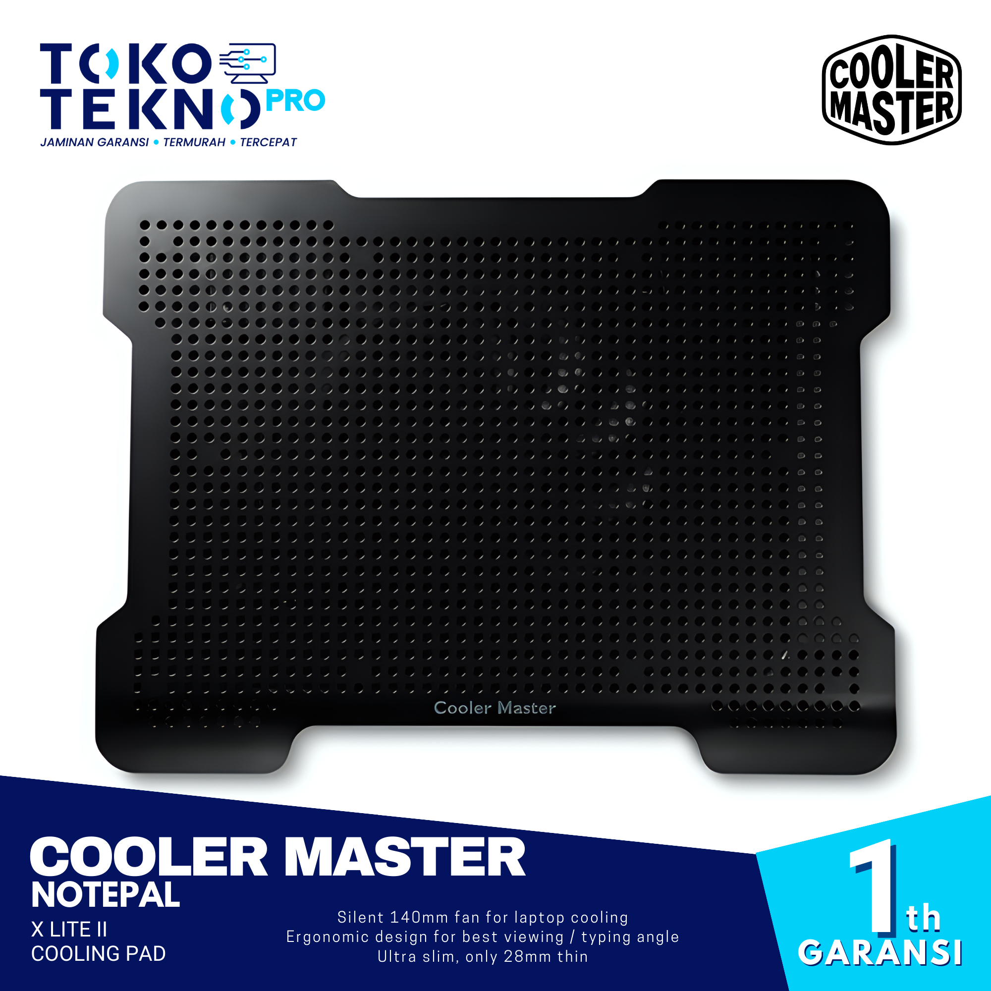 Cooler Master Notepal  X Lite II Cooling Pad