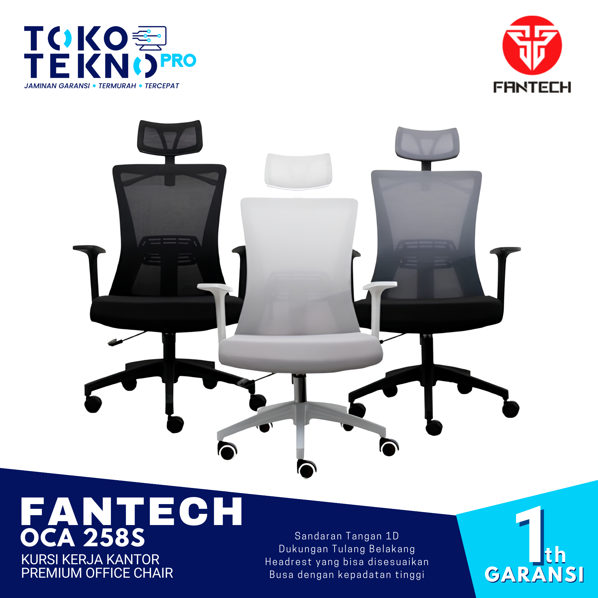 Fantech OCA258s Office Chair