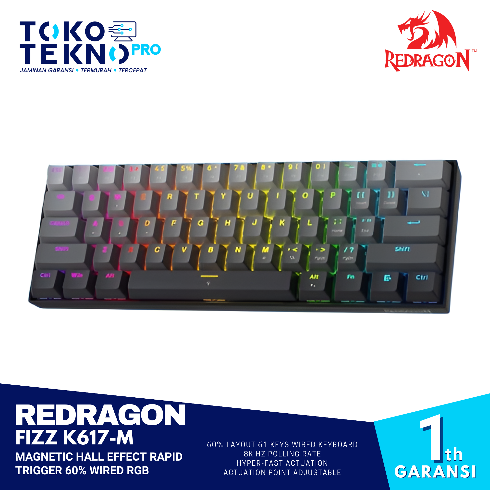 Redragon Fizz K617-M