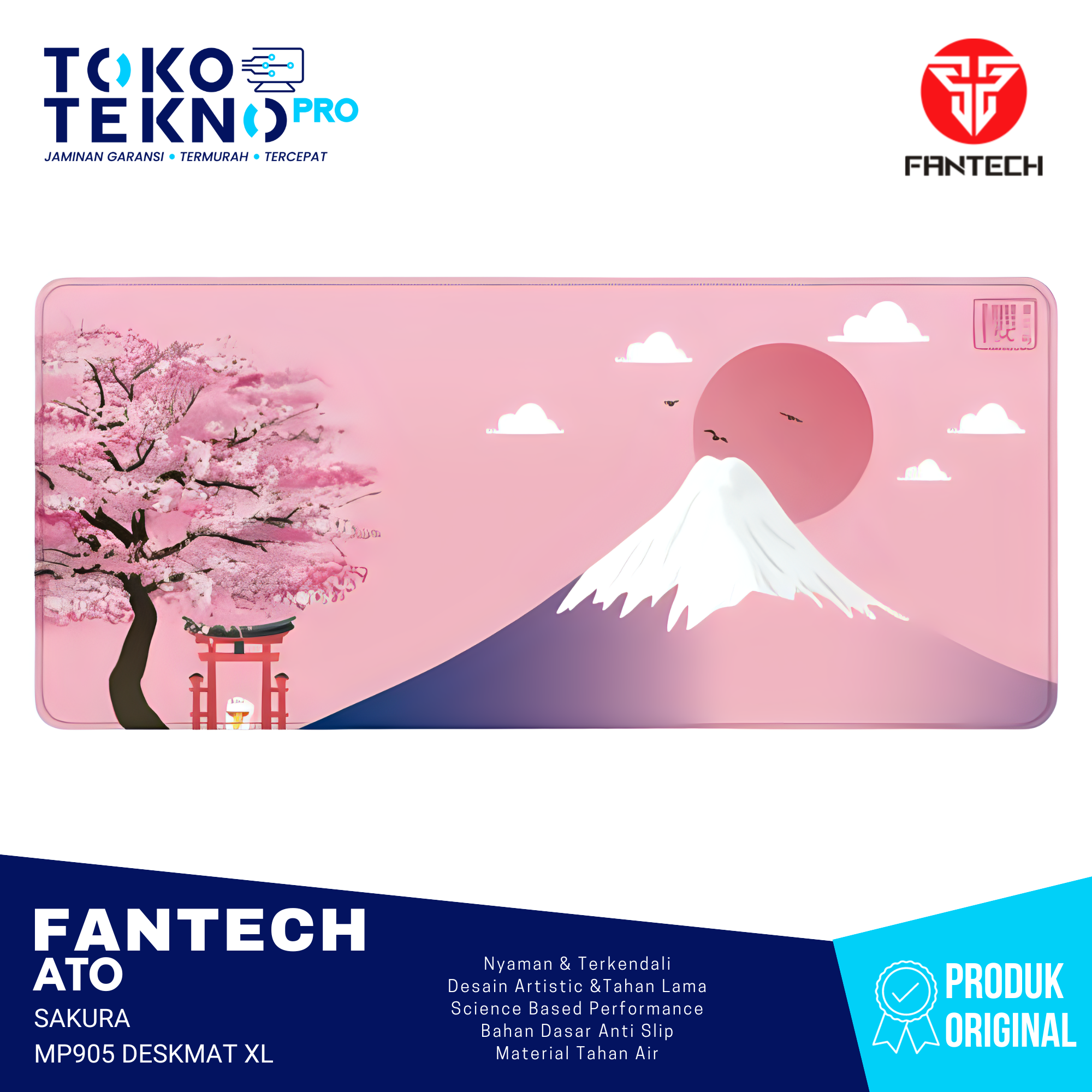 Fantech ATO Sakura MP905 Deskmat XL Gaming Mousepad