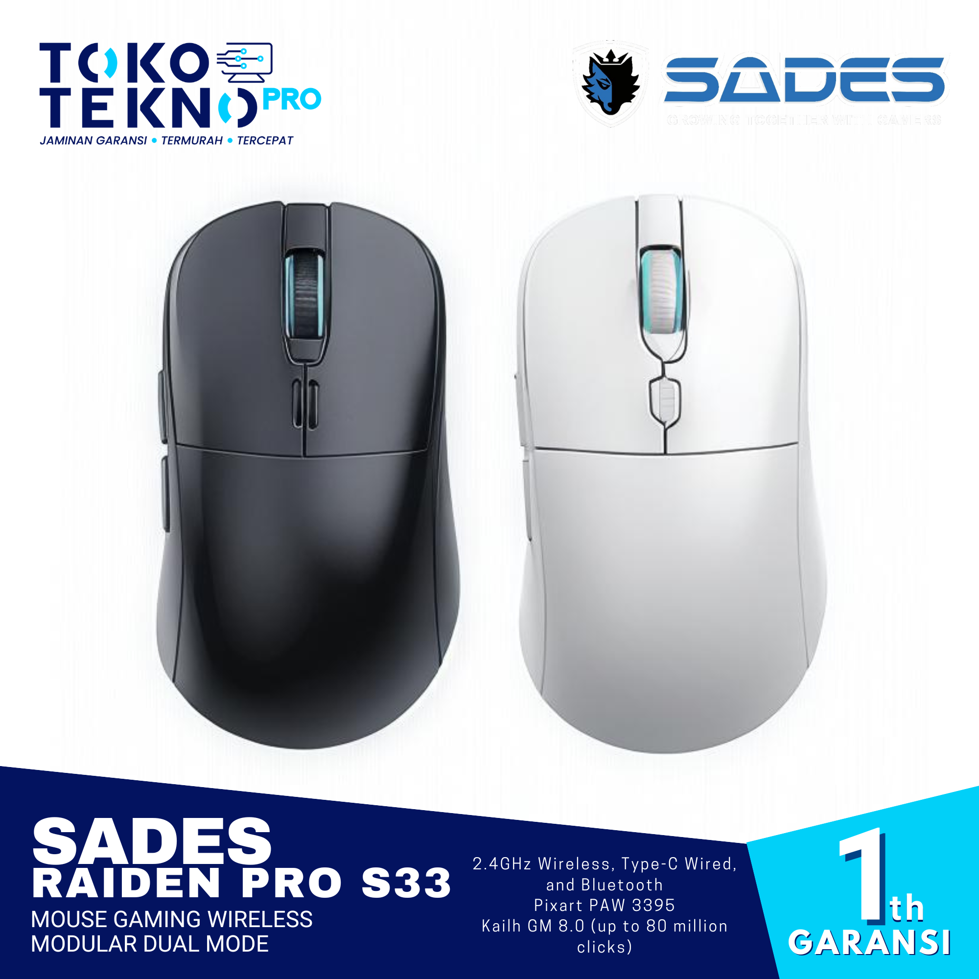 Sades Raiden Pro S33