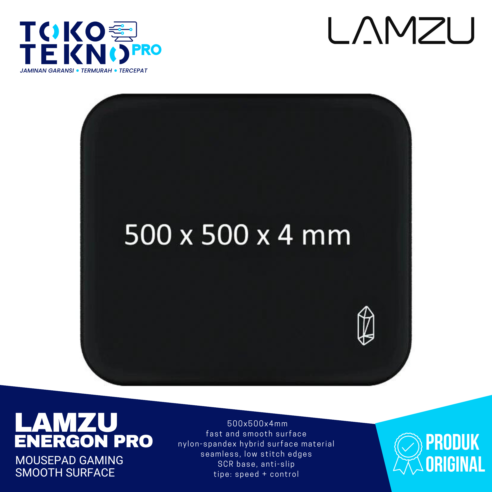 Lamzu Energon Pro Deskmat Mousepad Gaming Smooth Surface