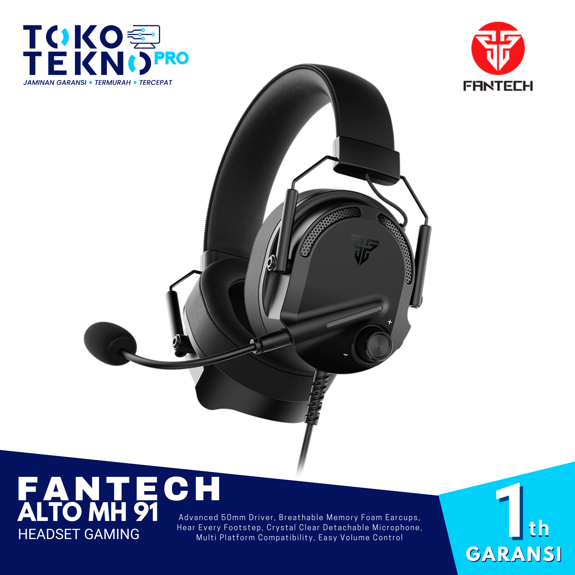 Fantech Alto MH91 Multiplatform Headset Gaming MobileFantech Alto MH91 Multiplatform Headset Gaming Mobile