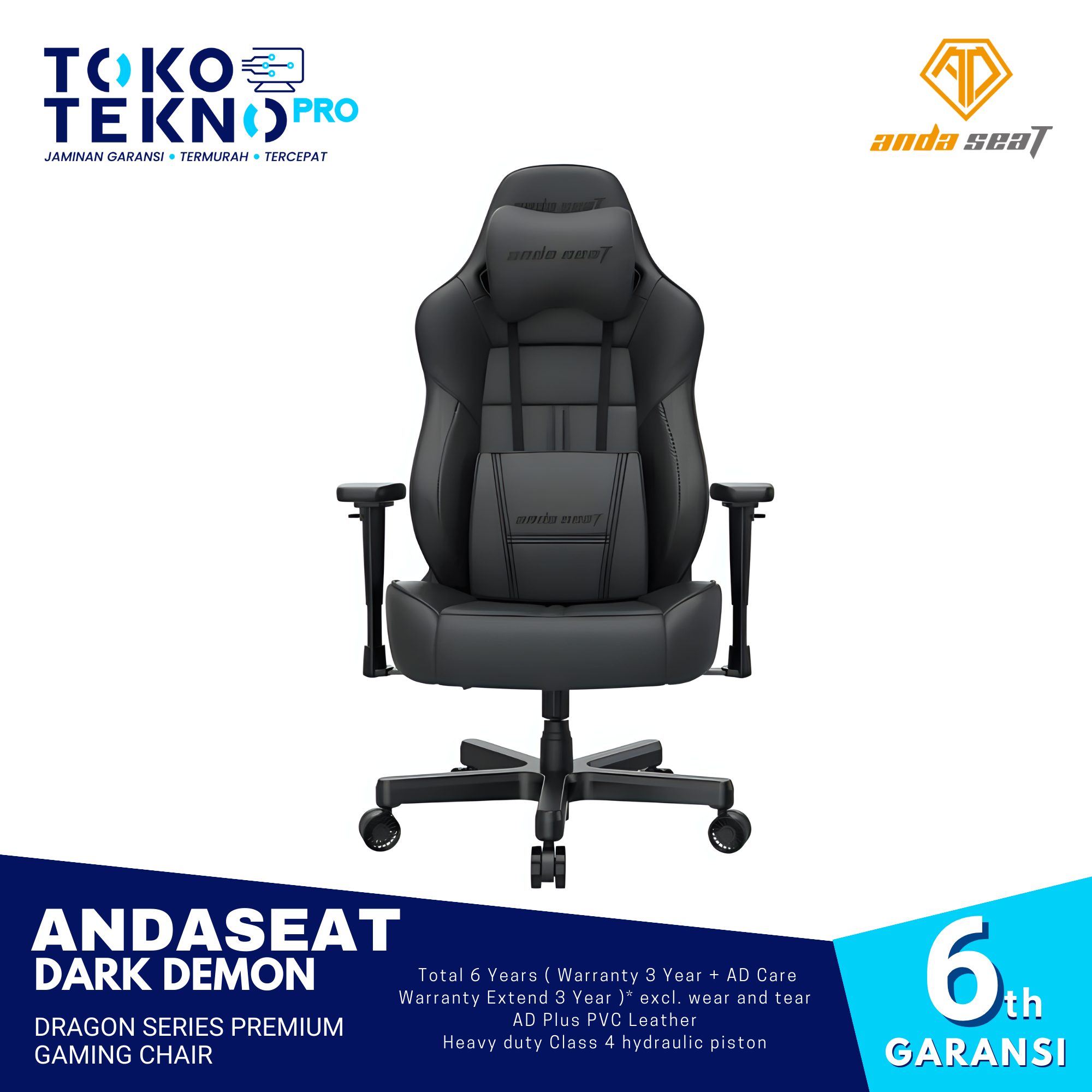 Andaseat Dark Demon Dragon Series Premium Gaming Chair
