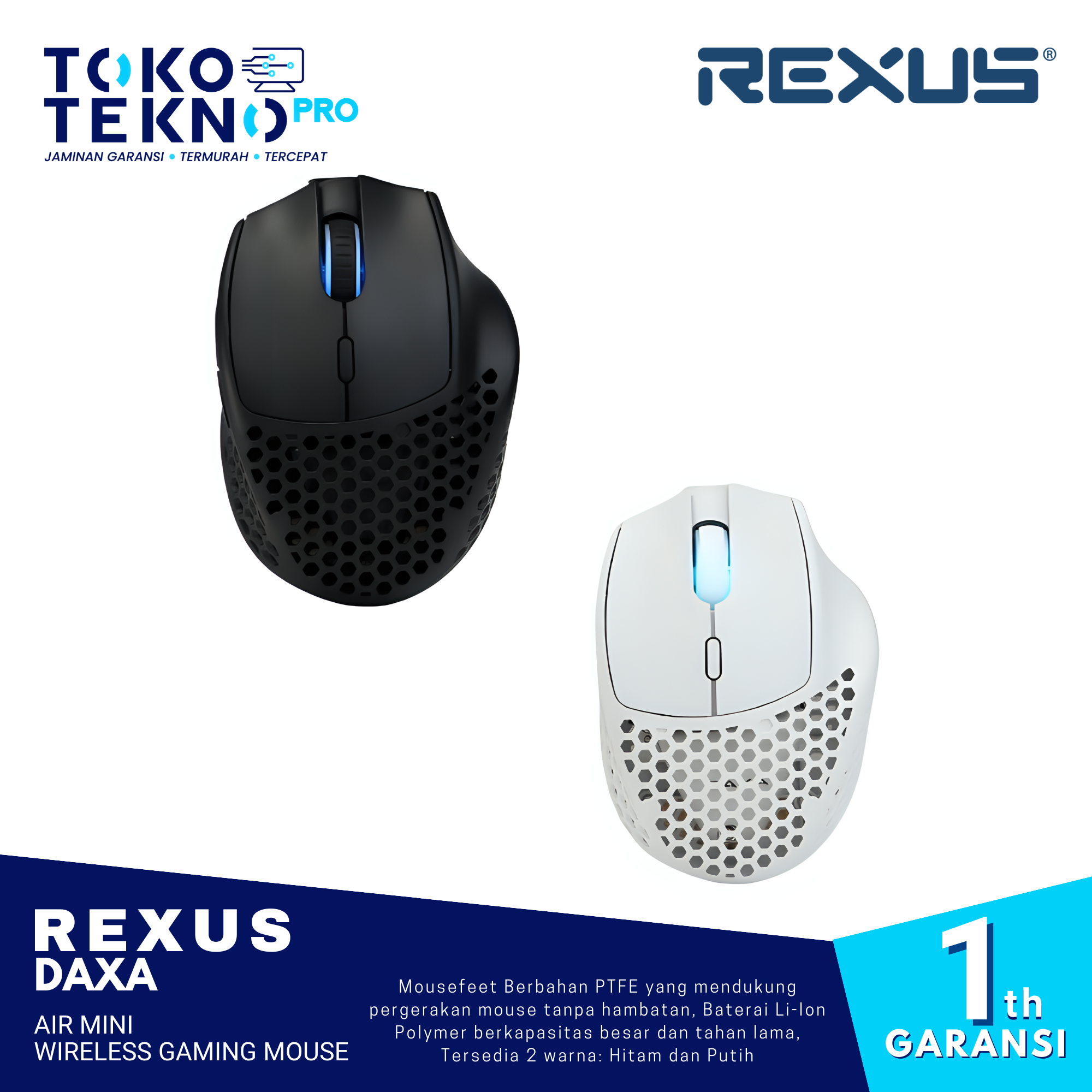 Rexus Daxa Air Mini Wireless Gaming Mouse