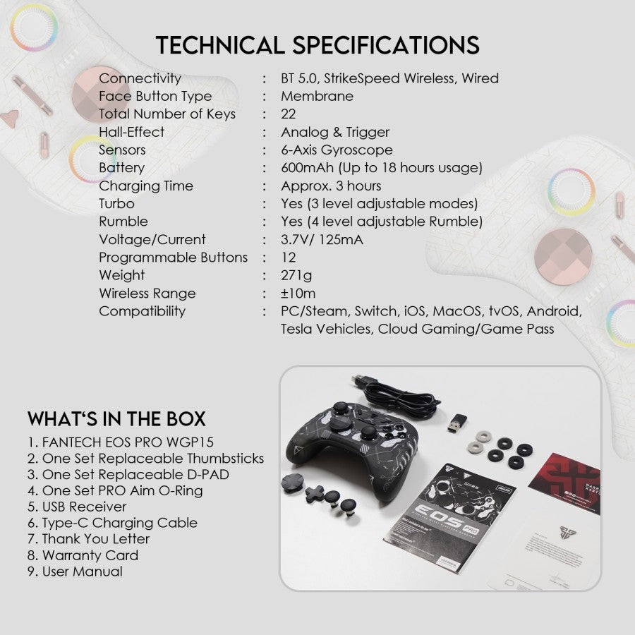 Fantech WGP15 EOS PRO